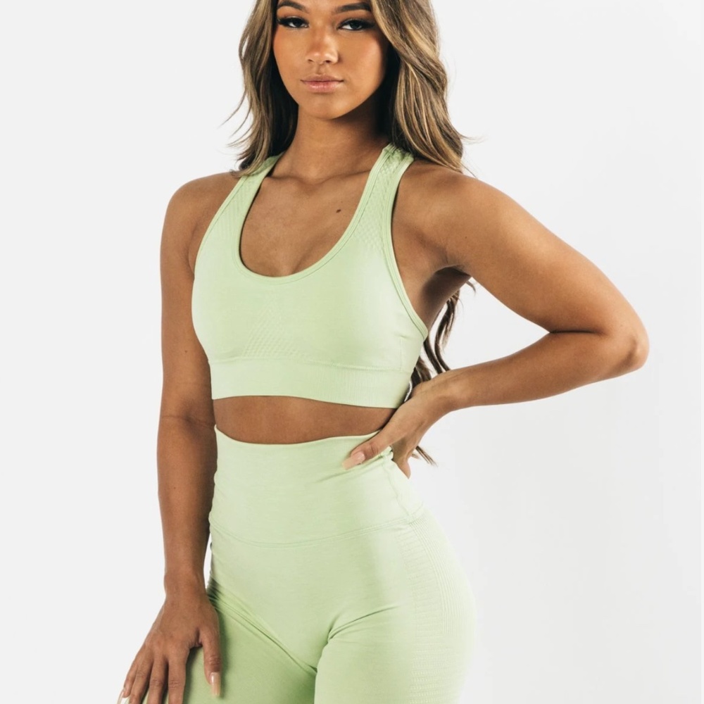 Alphalete Impact Bra - L - Frozen Spring (or will trade for M)